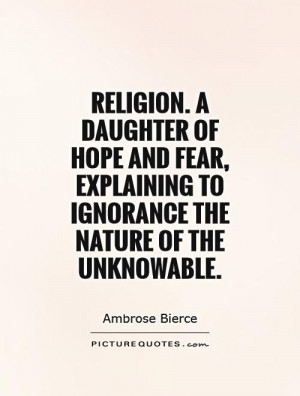 Religion A daughter of Hope and Fear explaining to Ignorance the
