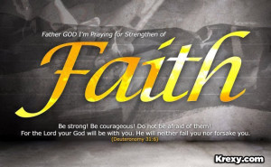 Faith quotes deuteronomy 31