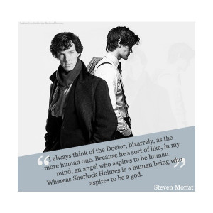 Doctor Who- Sherlock- Steven Moffat- Quotes found on Polyvore