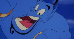 Genie in Aladdin and the King Of Thieves