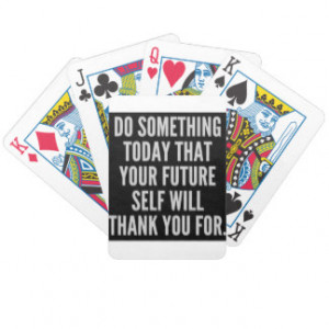 Motivational Quotes Playing Cards