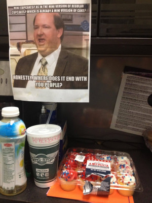 brings cupcakes into my office. And then this happens. #funny #quotes ...