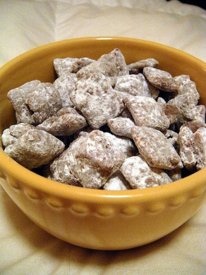 chocolate peanut butter chex mix