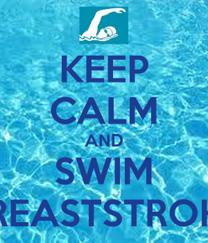 Keep Calm And Carry Swimming