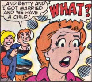 ... “Family Management” (Feb. 1991. Betty and Veronica, Issue #37