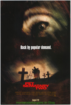 Details about PET SEMATARY 2 MOVIE POSTER ORIGINAL 27x40 Advance ...