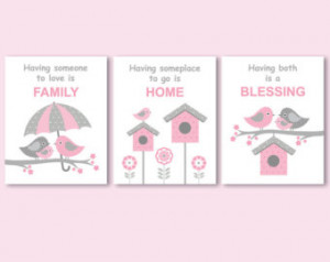 ... , baby girl room, positive quote about love, family, home, blessing