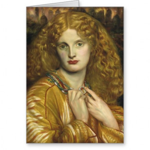 Dante Gabriel Rossetti: Helen of Troy Card