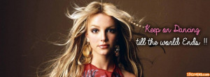 Britney Spears Lyrics Facebook Cover