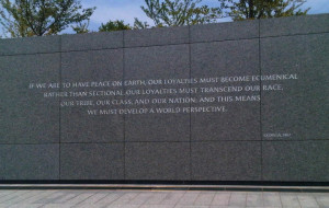 at the martin luther king jr memorial in washington d c a number of ...