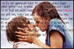So it's not gonna be easy, it's gonna be really hard...