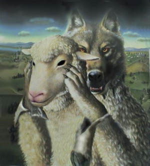 satan comes as a wolf in sheep's clothing. To steal, kill and destroy ...