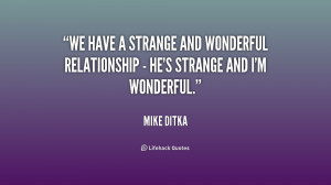 Strange Relationship Quotes