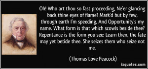 More Thomas Love Peacock Quotes