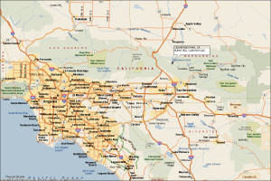 Southern California Map