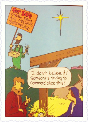 Capitalizing on Christmas. Christ's birth. Funny Cartoon. Christian ...
