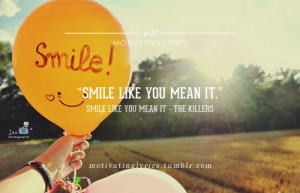Smile Like You Mean It - The Killers