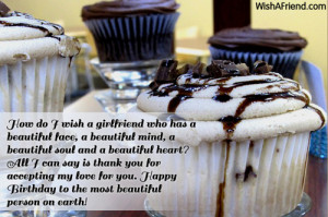 Love Quotes For My Girlfriend Birthday ~ Happy Birthday Girlfriend on ...