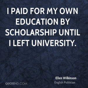 Ellen Wilkinson Quotes