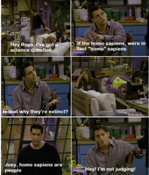 if homo sapiens were really homo tv show friends homo sapiens science ...