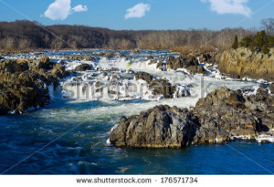 Beautiful River In Winter Landscape Stock Image 12373601 450 x 308 ...