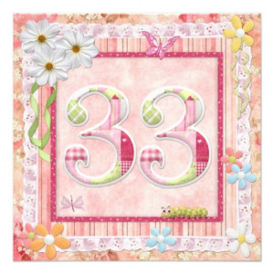 33rd Birthday Images http://www.zazzle.com/33rd_birthday_party ...