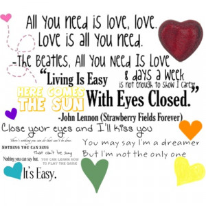 The Beatles Quotes - Polyvore
