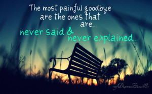 Displaying 18> Images For - Sad Goodbye Quotes...