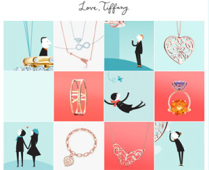 Tiffany creates animated gift guide for Valentine’s Day to celebrate ...