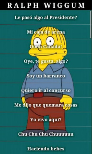 Related Pictures ralph wiggum quotes compilation png