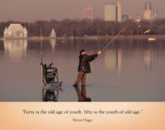 fishing quotes and pictures via victor hugo fishing old age great ...