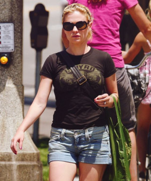 Anna wears Ray-Ban RB4098 Jackie Ohh II Sunglasses