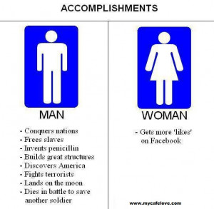 Men vs woman - funny image