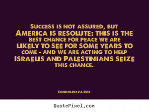 How to make image quote about success - Success is not assured, but ...