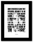 FRANK ZAPPA song lyrics/quote typography poster art print - A1 A2 ...