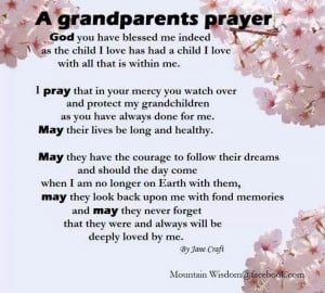 Grandparents prayer~