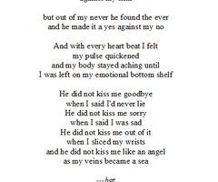 in collection: you hurt me but I still love you