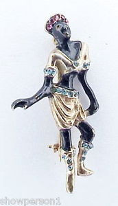 Hattie Carnegie blackamoor Josephine Baker brooch
