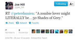 Joe Hill: Purveyor of T-Shirt Worthy Quotes