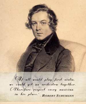 Wisdom from Schumann on His 204th Birthday