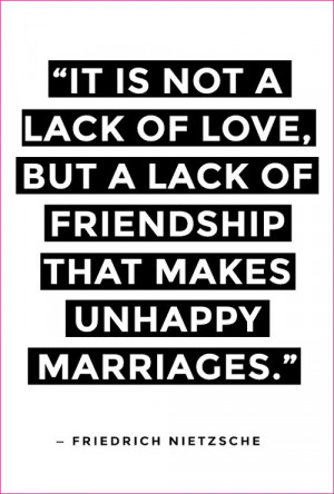 ... Makes Unhappy Marriages.