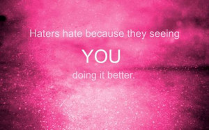 haters hate, swag, tumblr, tumblr background - inspiring picture on ...