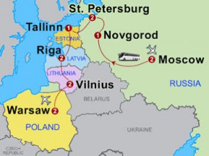 russia warsaw and the baltic states map jpg