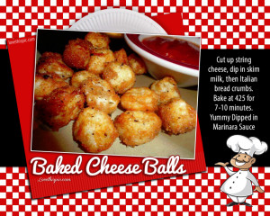 baked cheese balls