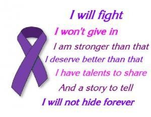 ... domestic violence awareness ribbon # stop # domestic # violence