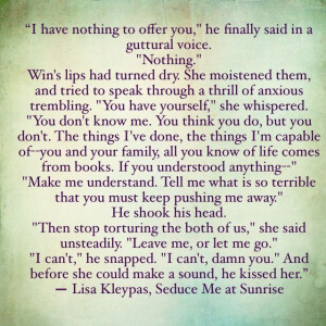 Seduce Me At Sunrise- Lisa Kleypas