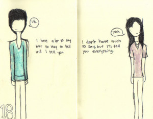 Girl And Boy Conversation Love Quotes Conversation Love Quotes Love