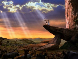 However, you CAN put the one with Rafiki and Scar from Ask Von Drake ...