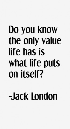 Jack London Quotes amp Sayings