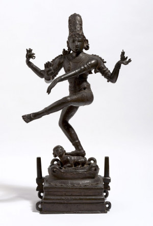 An early Chola Bronze Figure of Siva Nataraja. Tamil Nadu, South India ...